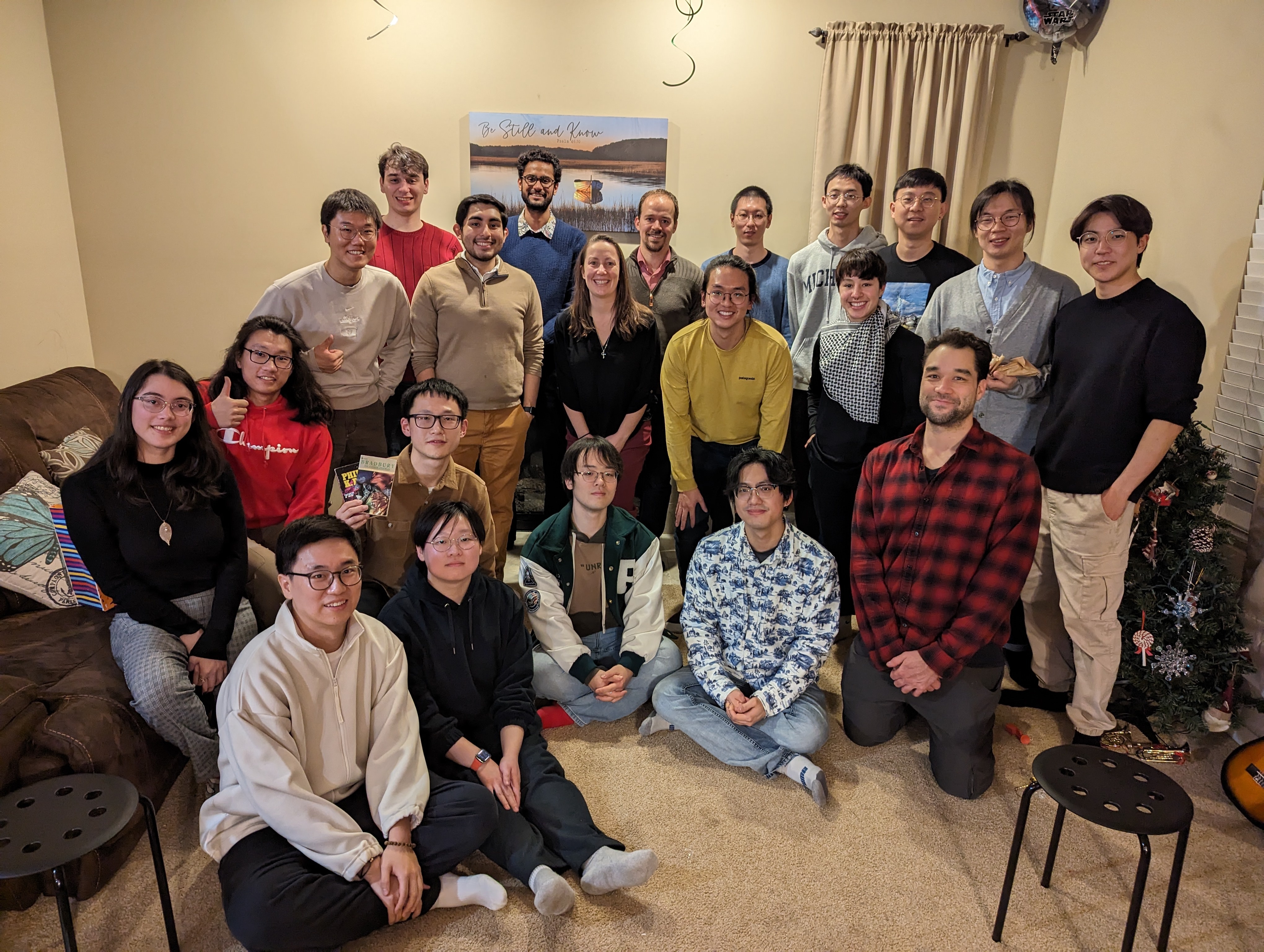Lab Christmas party